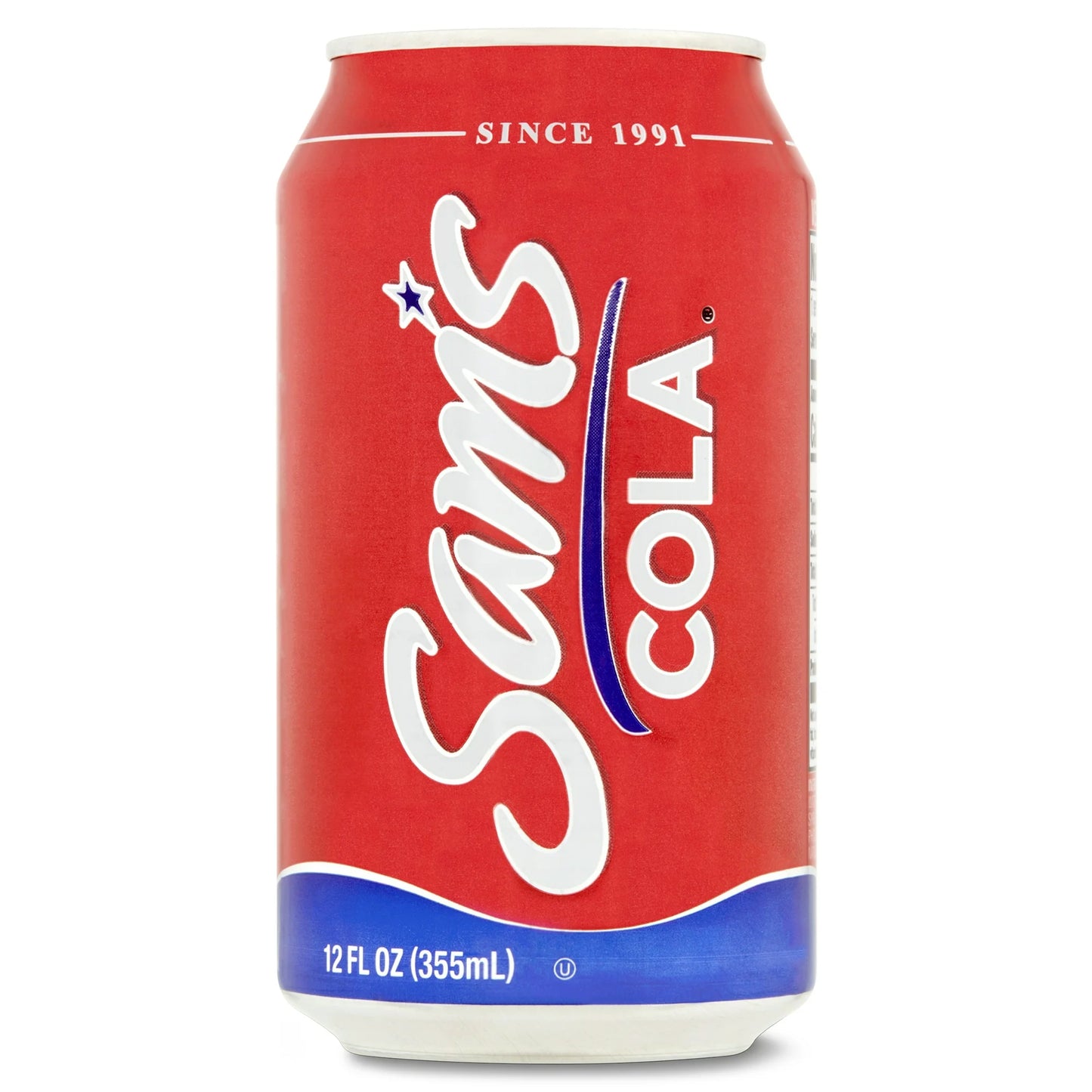 Sams Cola Soda Pop, 12 Fl Oz, 24 Pack Cans