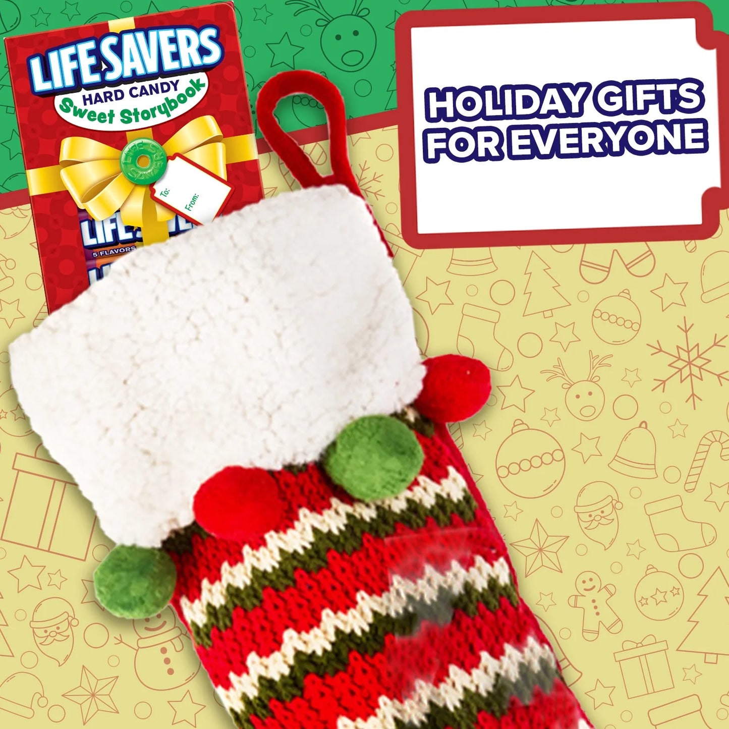 Life Savers 5 Flavors Christmas Hard Candy Storybook - 6.84 oz Gift Box