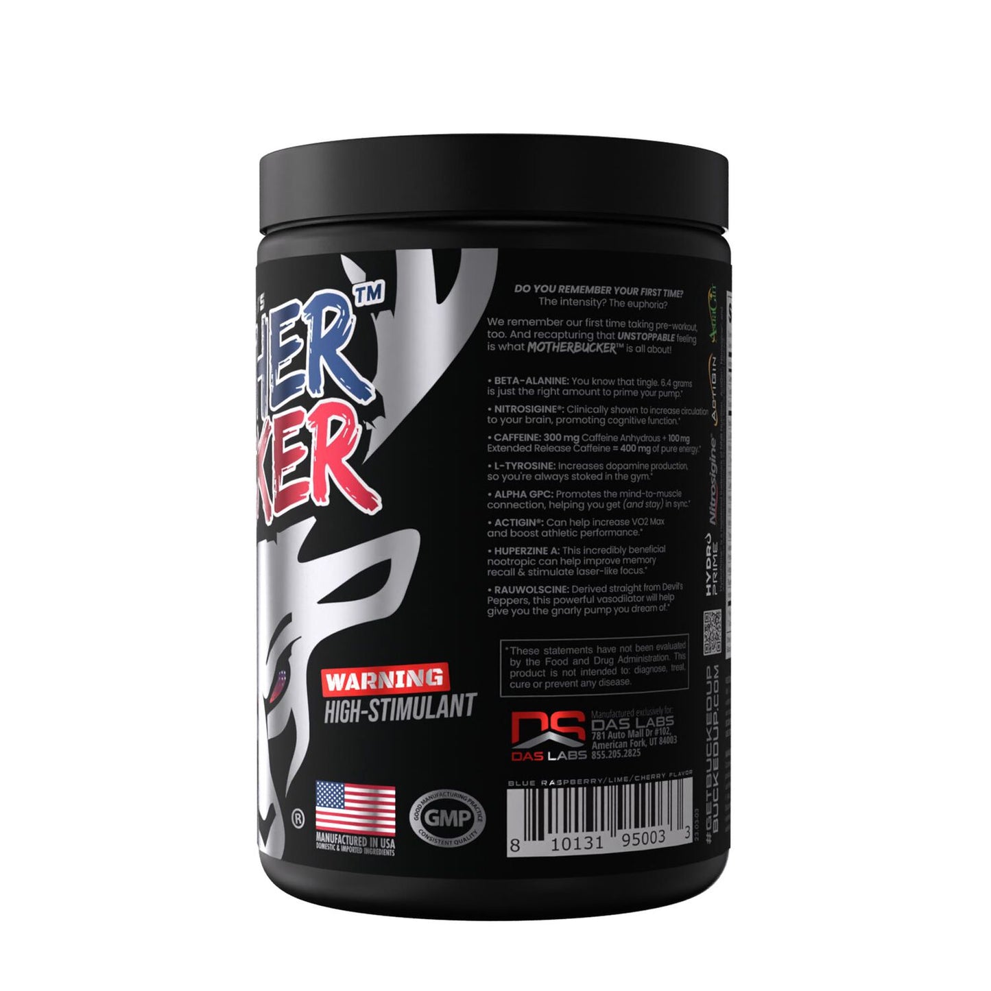 Mother Bucker™ Nootropic Pre-Workout - Miami (20 Servings)