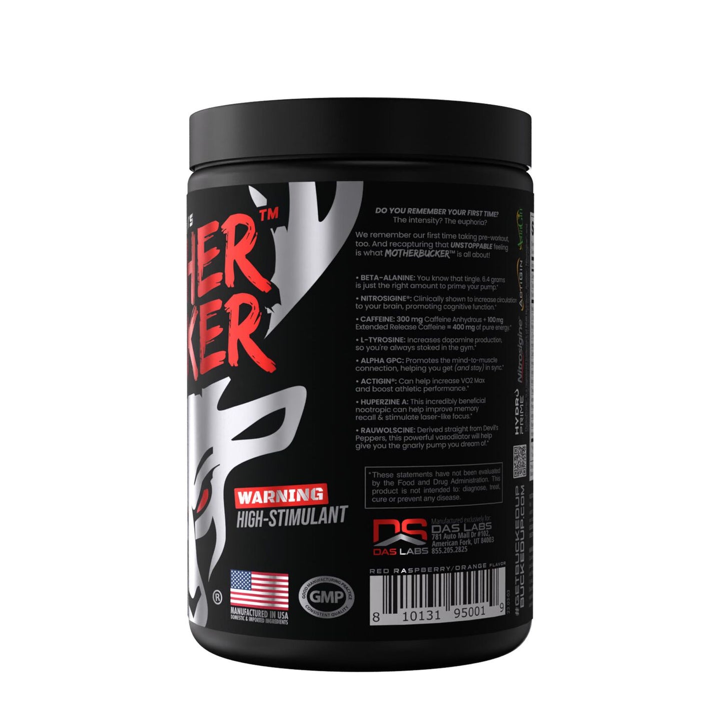 Mother Bucker™ Nootropic Pre-Workout - Miami (20 Servings)