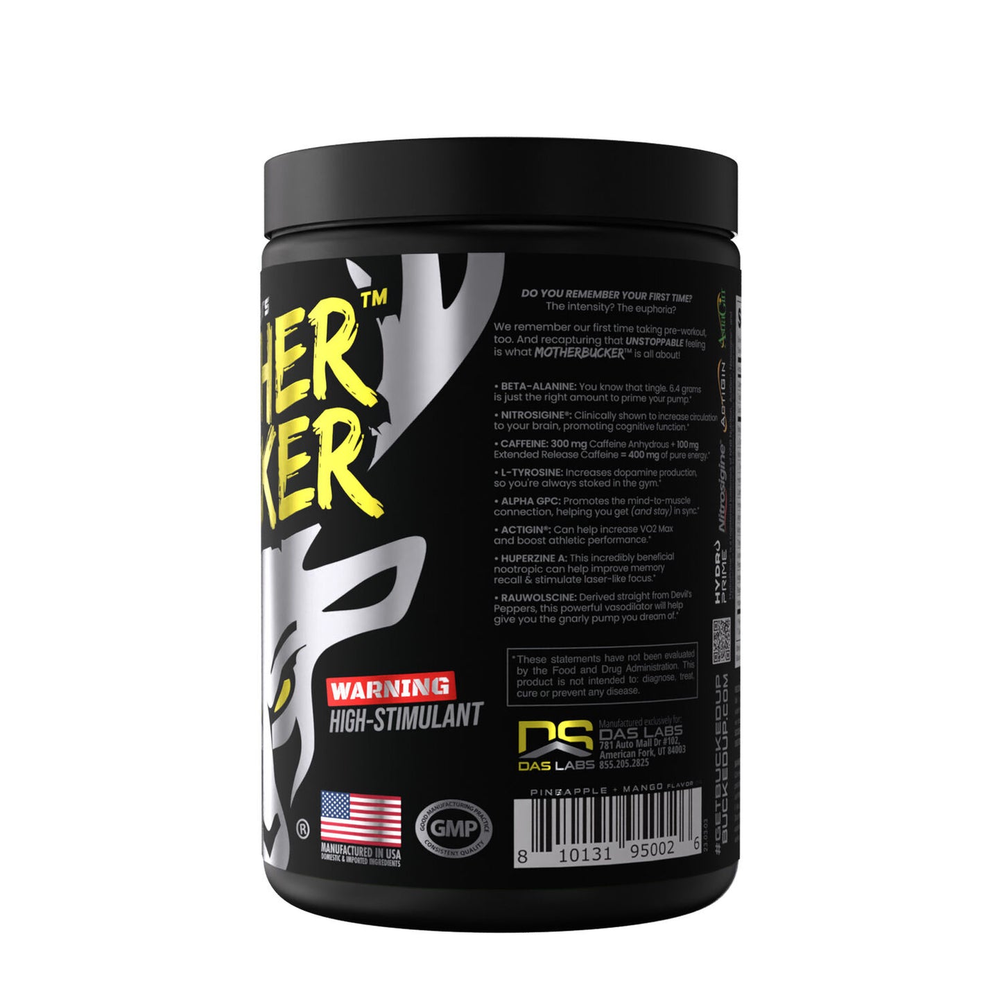 Mother Bucker™ Nootropic Pre-Workout - Miami (20 Servings)
