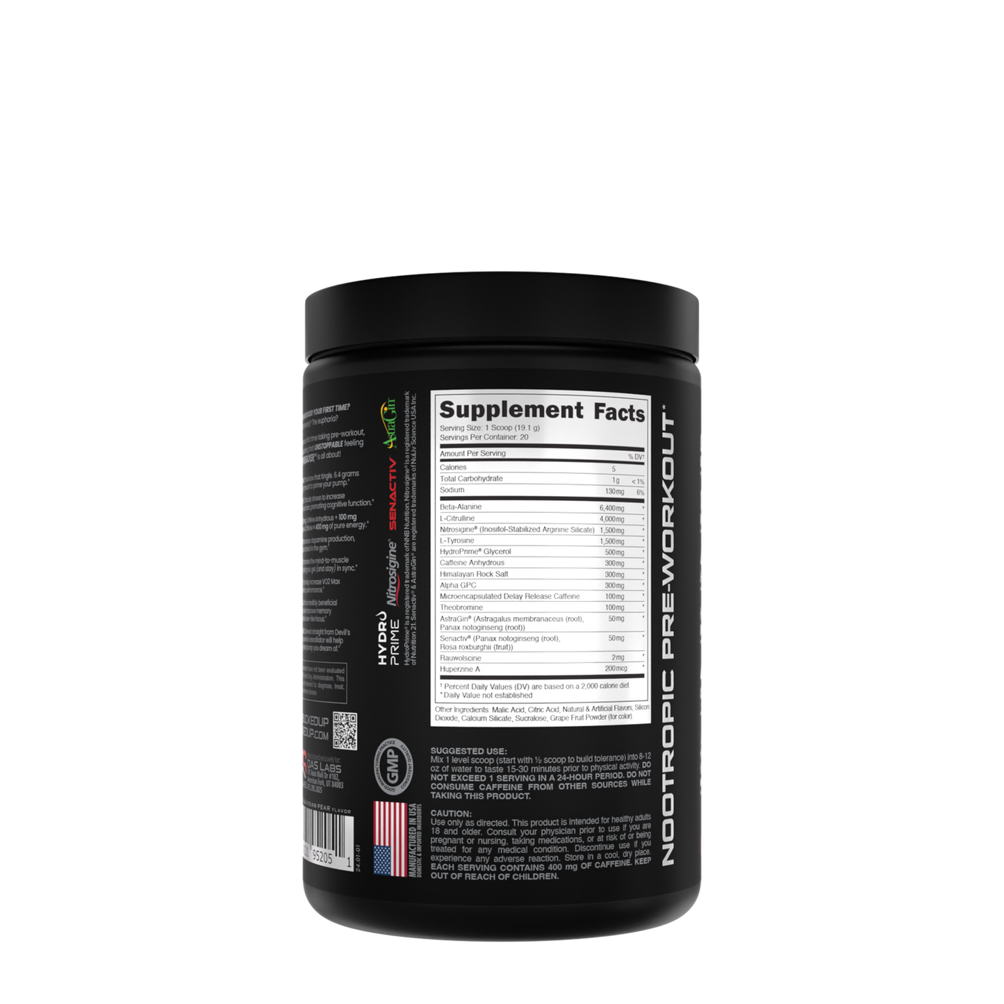 Mother Bucker™ Nootropic Pre-Workout - Miami (20 Servings)