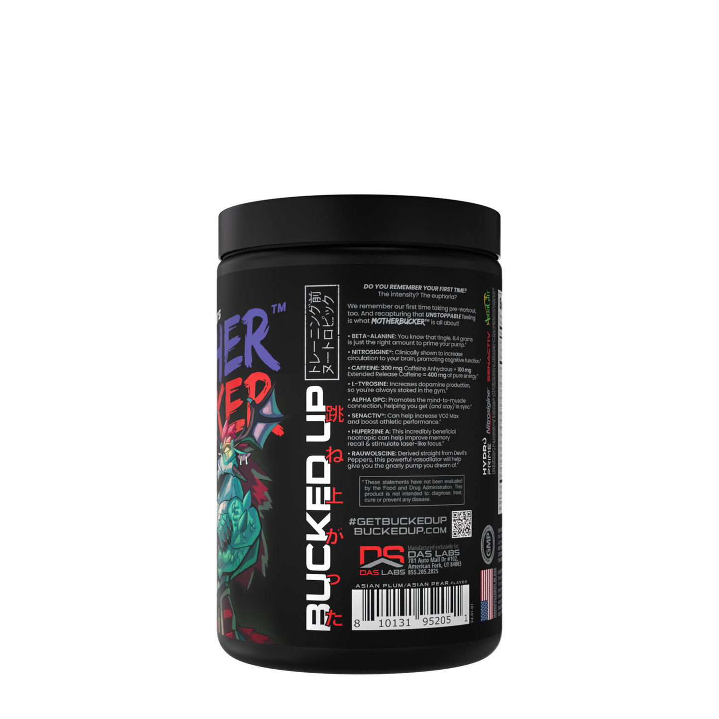 Mother Bucker™ Nootropic Pre-Workout - Miami (20 Servings)