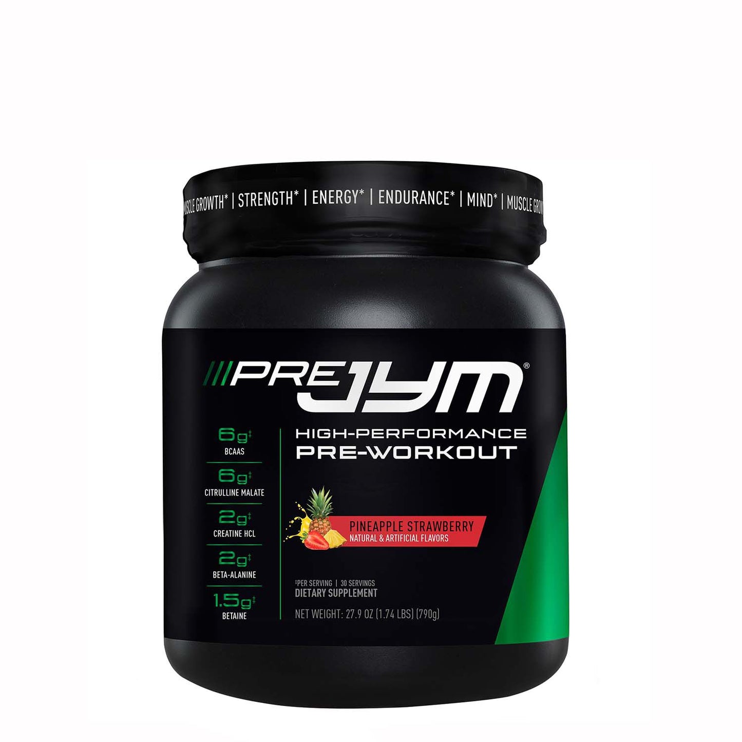 Pre Jym Pre-Workout - Strawberry Kiwi (30 Servings)