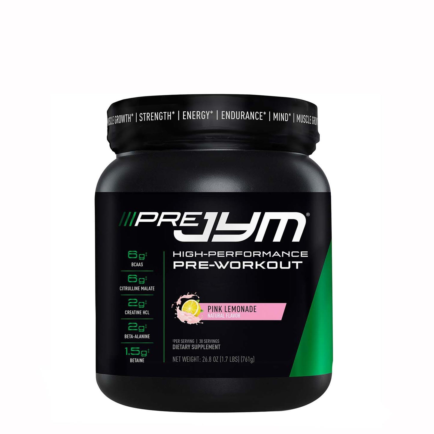 Pre Jym Pre-Workout - Strawberry Kiwi (30 Servings)