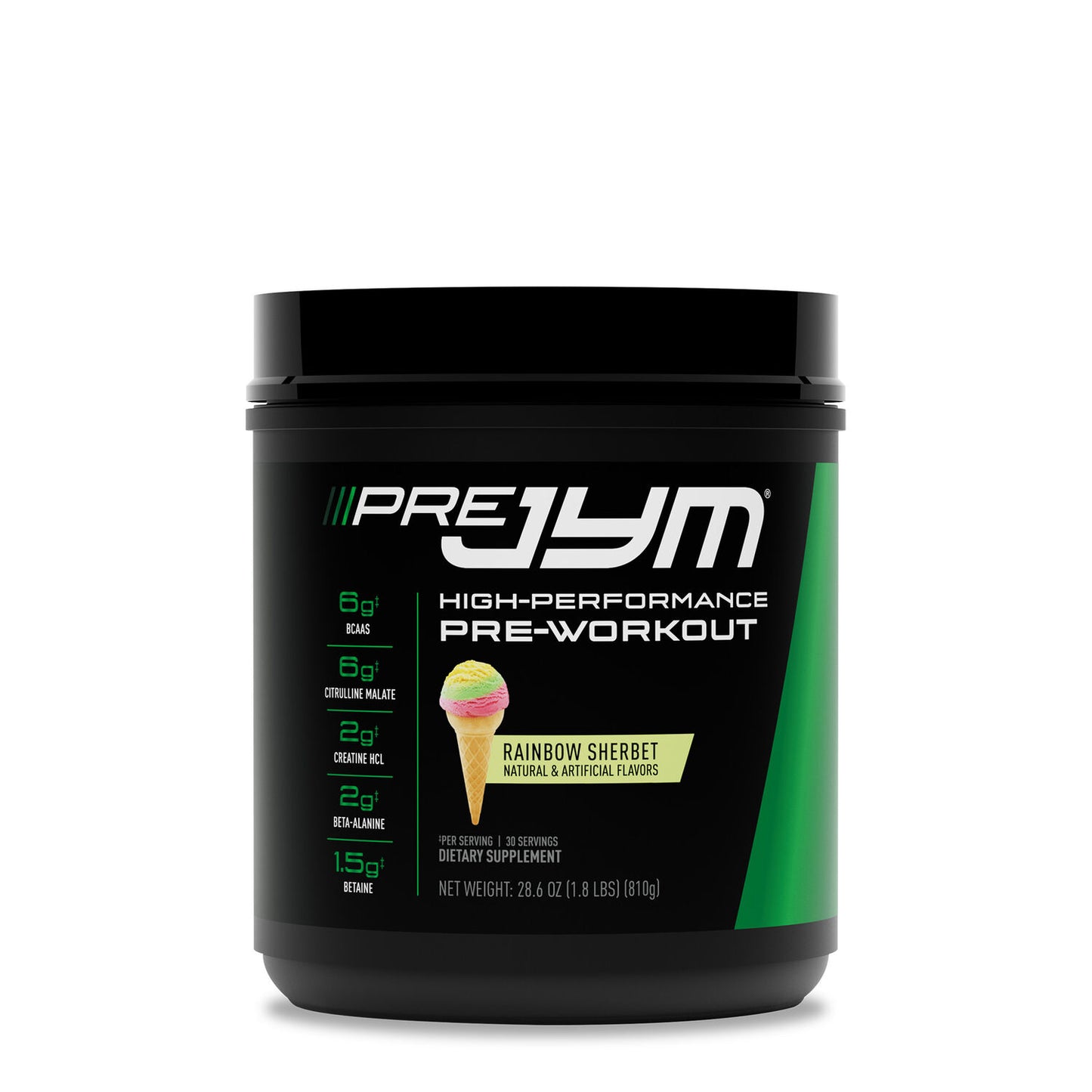Pre Jym Pre-Workout - Strawberry Kiwi (30 Servings)
