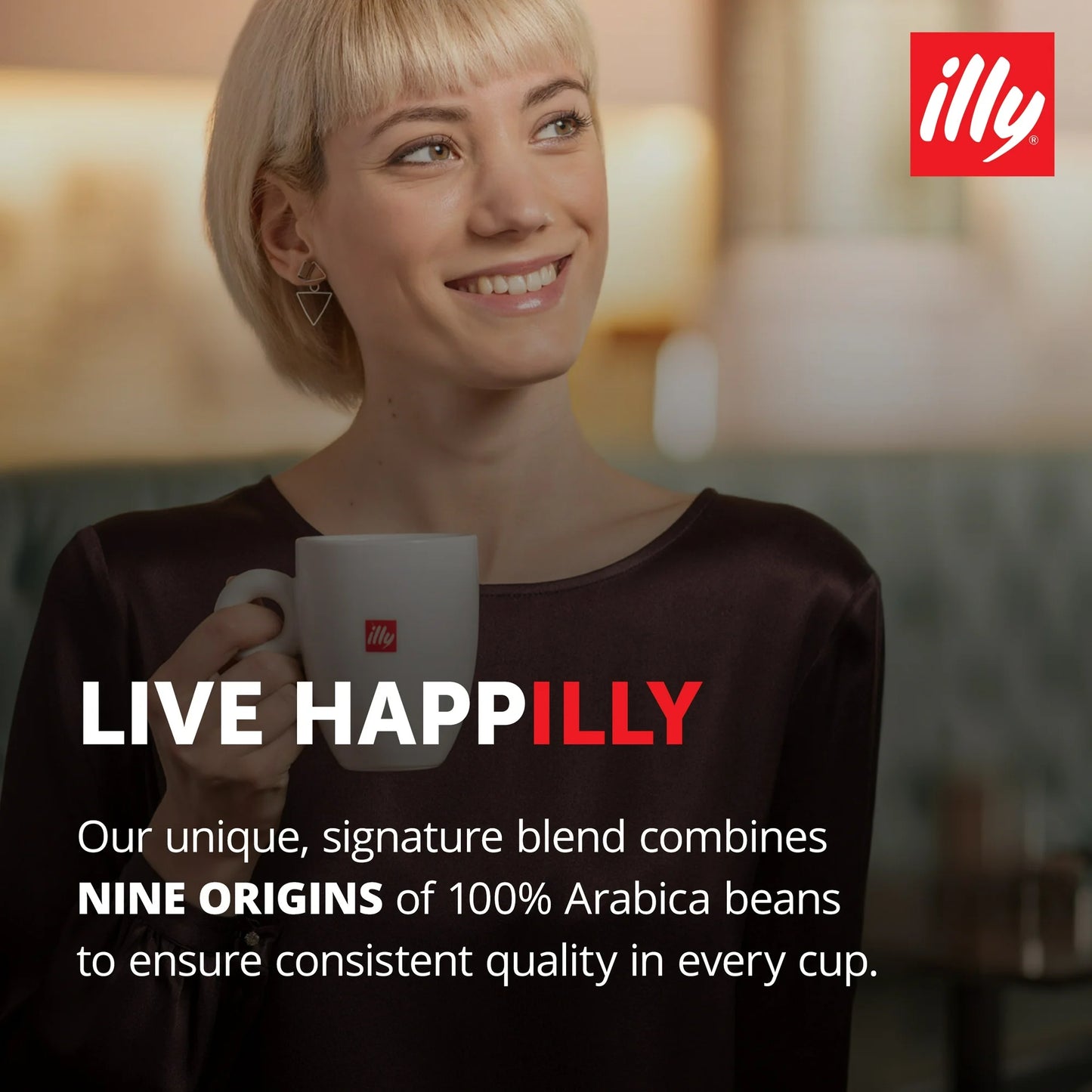 illy Ground Coffee Decaf Classico Medium Roast, 8.8 oz
