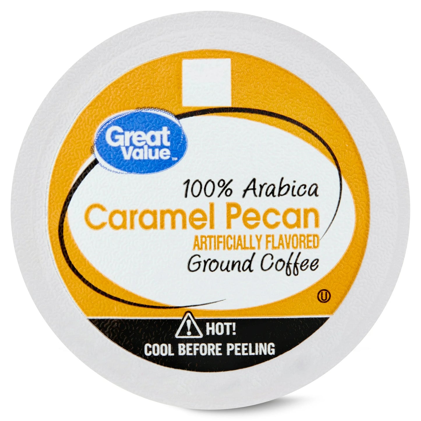 Great Value Caramel Pecan Medium Roast Coffee Pods, 12 Ct