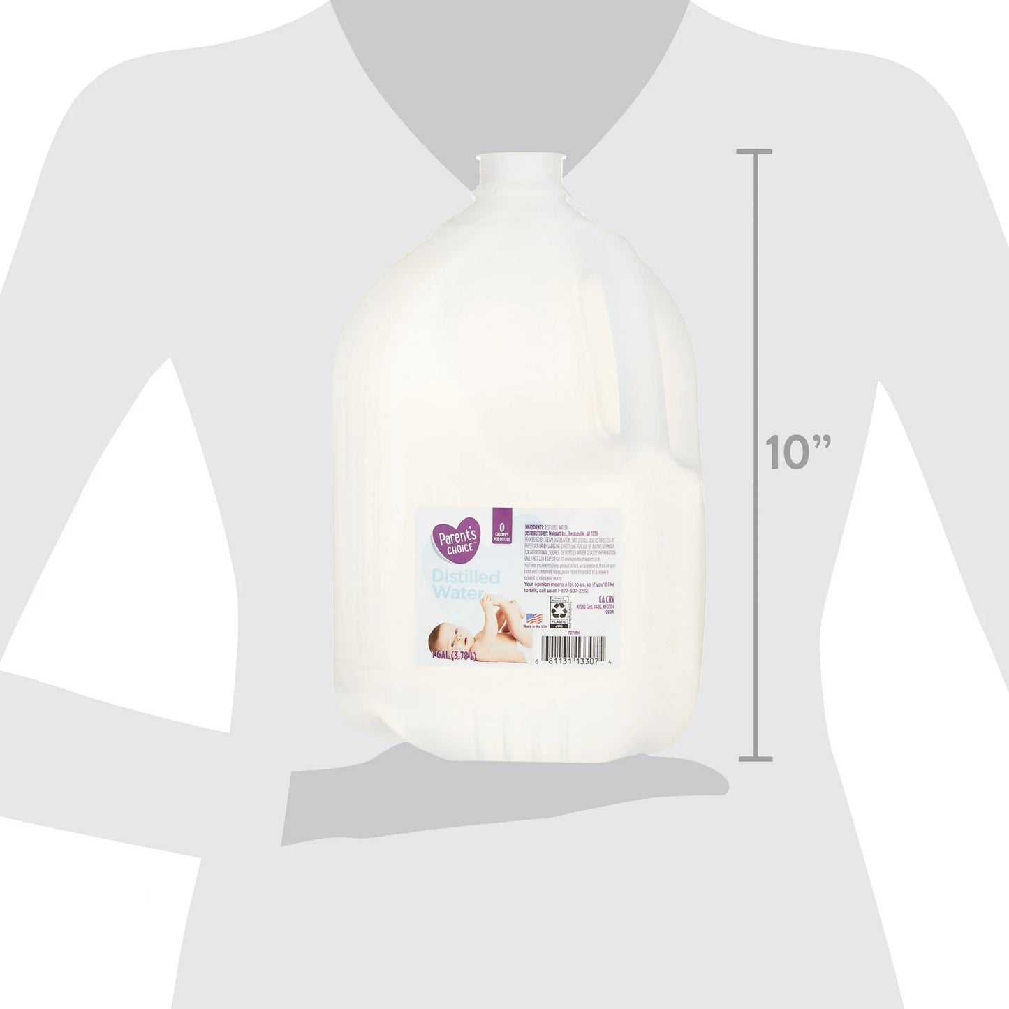Parent's Choice Distilled Water, 1 Gallon