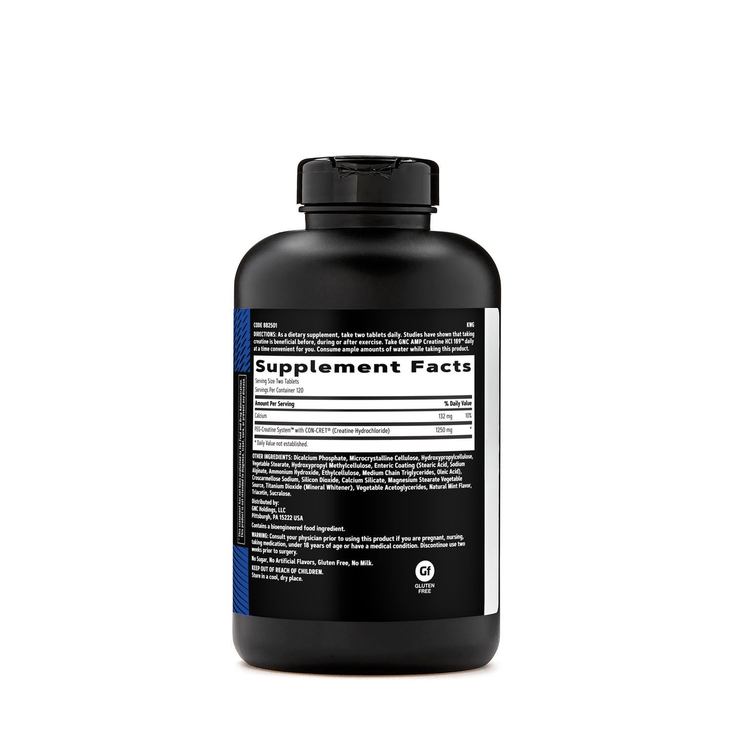 Creatine HCl 189™ - 120 Tablets (60 Servings)