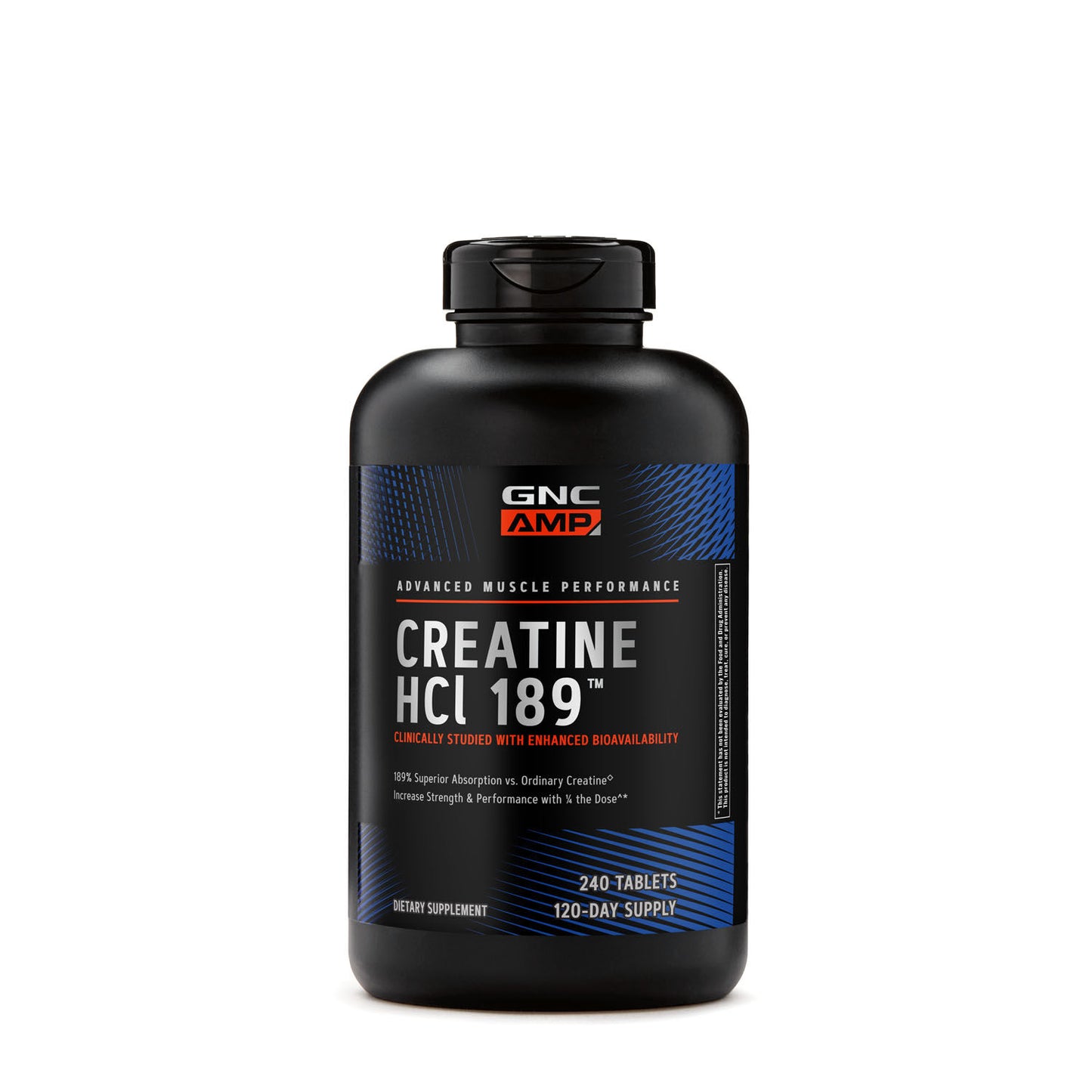 Creatine HCl 189™ - 120 Tablets (60 Servings)