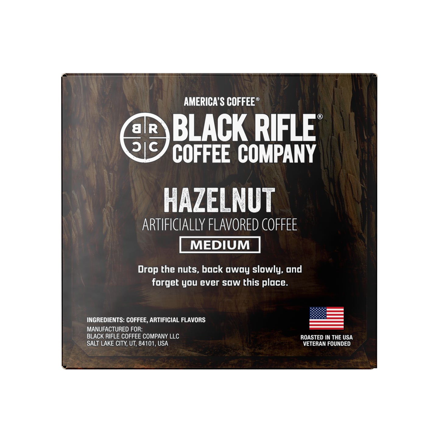 Black Rifle Coffee Company Hazelnut Keurig K-Cup Pods, Medium Roast, 12 Ct