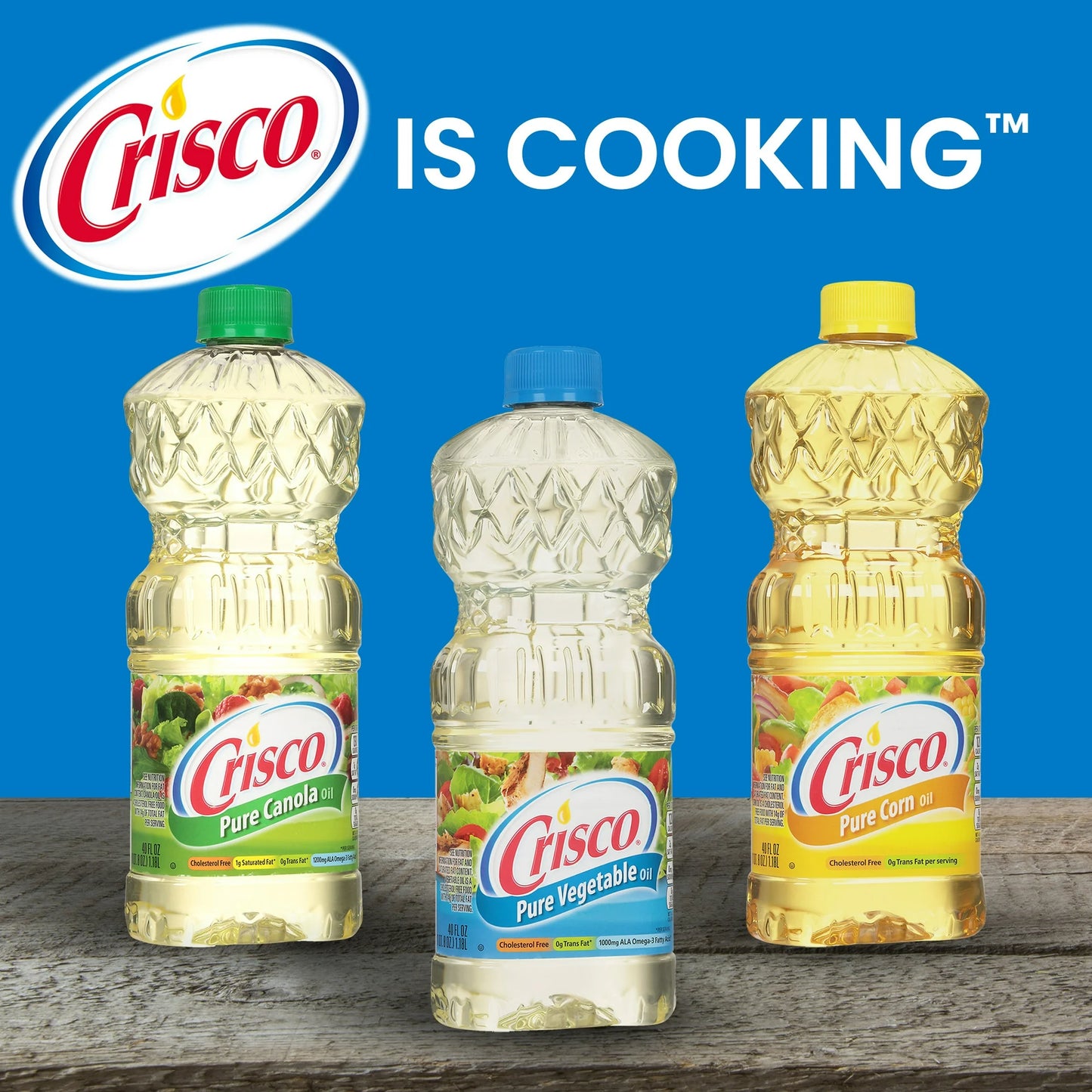 Crisco Pure Vegetable Oil, 16 fl oz