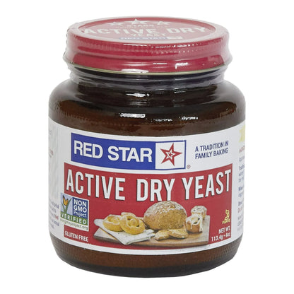 Red Star Active Dry Yeast, 4-Ounce (113.4-Gram), Multi-Use Jar