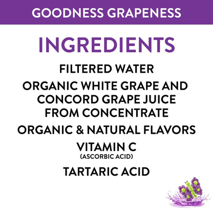 Honest Kids Goodness Grapeness Cartons, 6 fl oz, 8 Pack