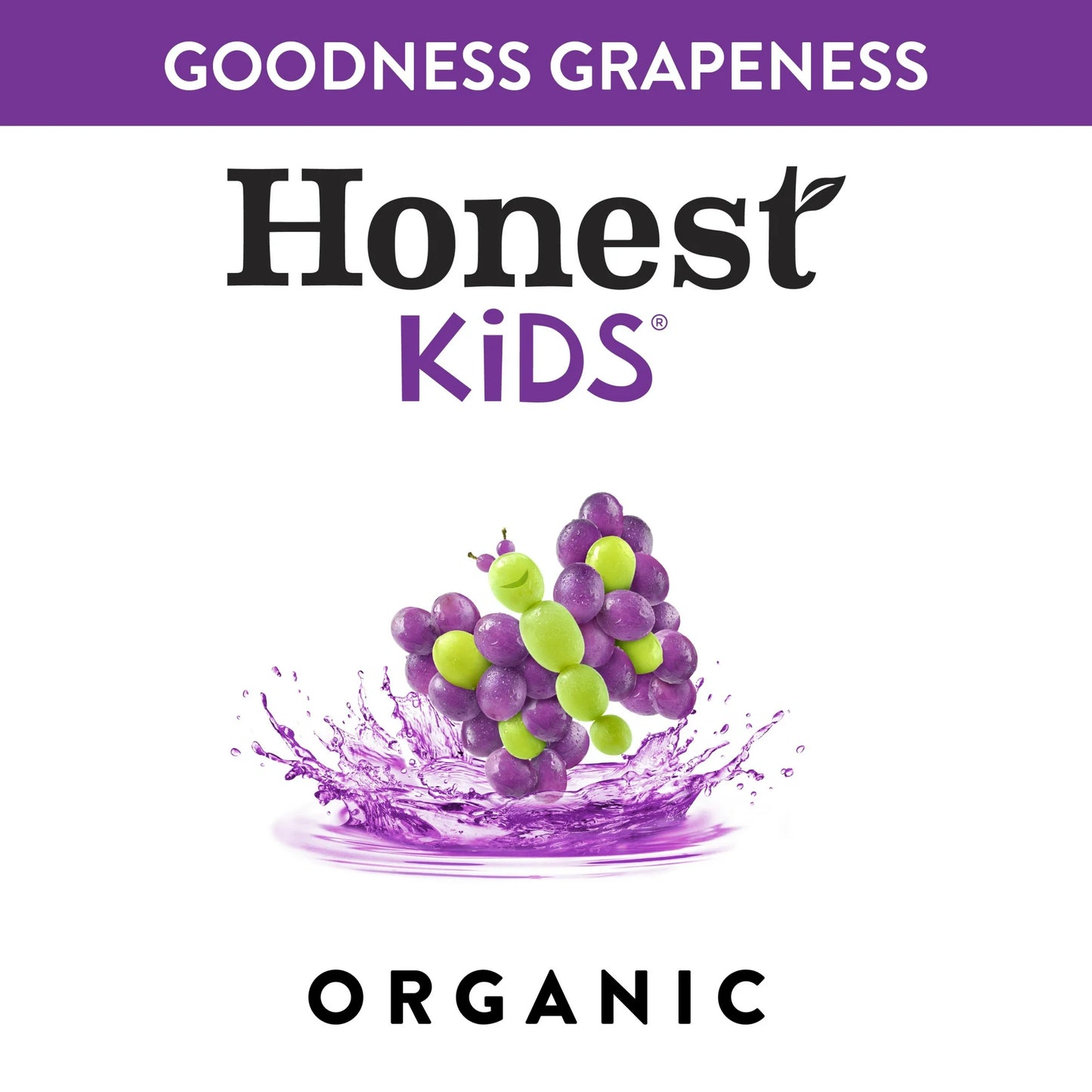 Honest Kids Goodness Grapeness Cartons, 6 fl oz, 8 Pack