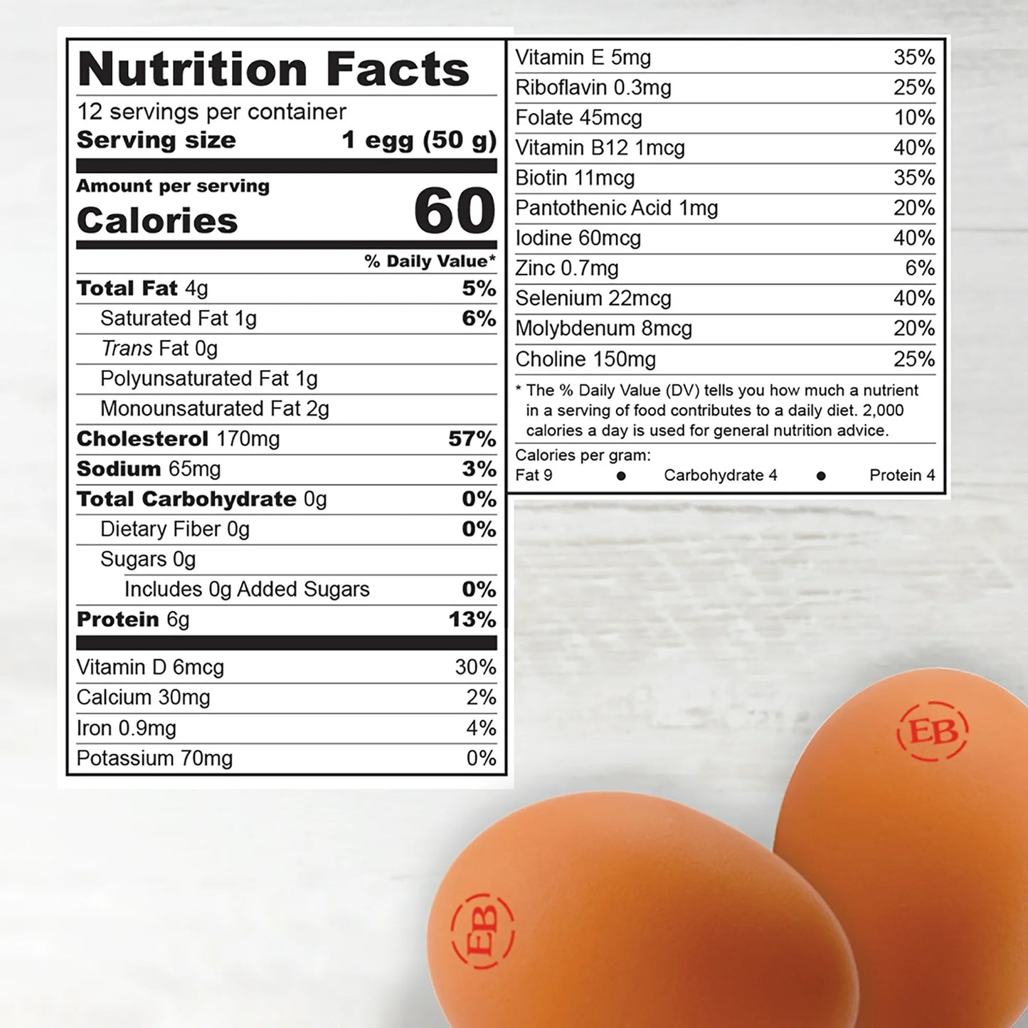 Eggland's Best Cage Free Large Brown Eggs, 12 Count