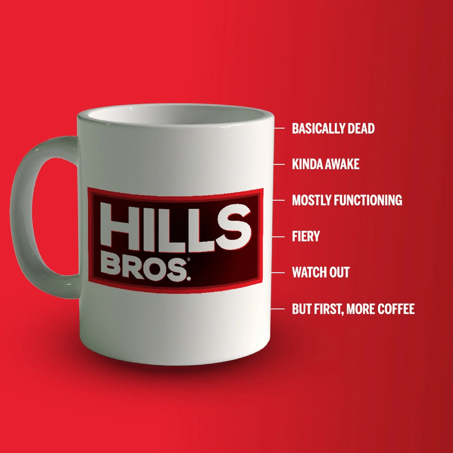 Hills Bros. 100% Arabica Whole Bean Coffee, Dark Satin Premium Dark Roast, 32 oz