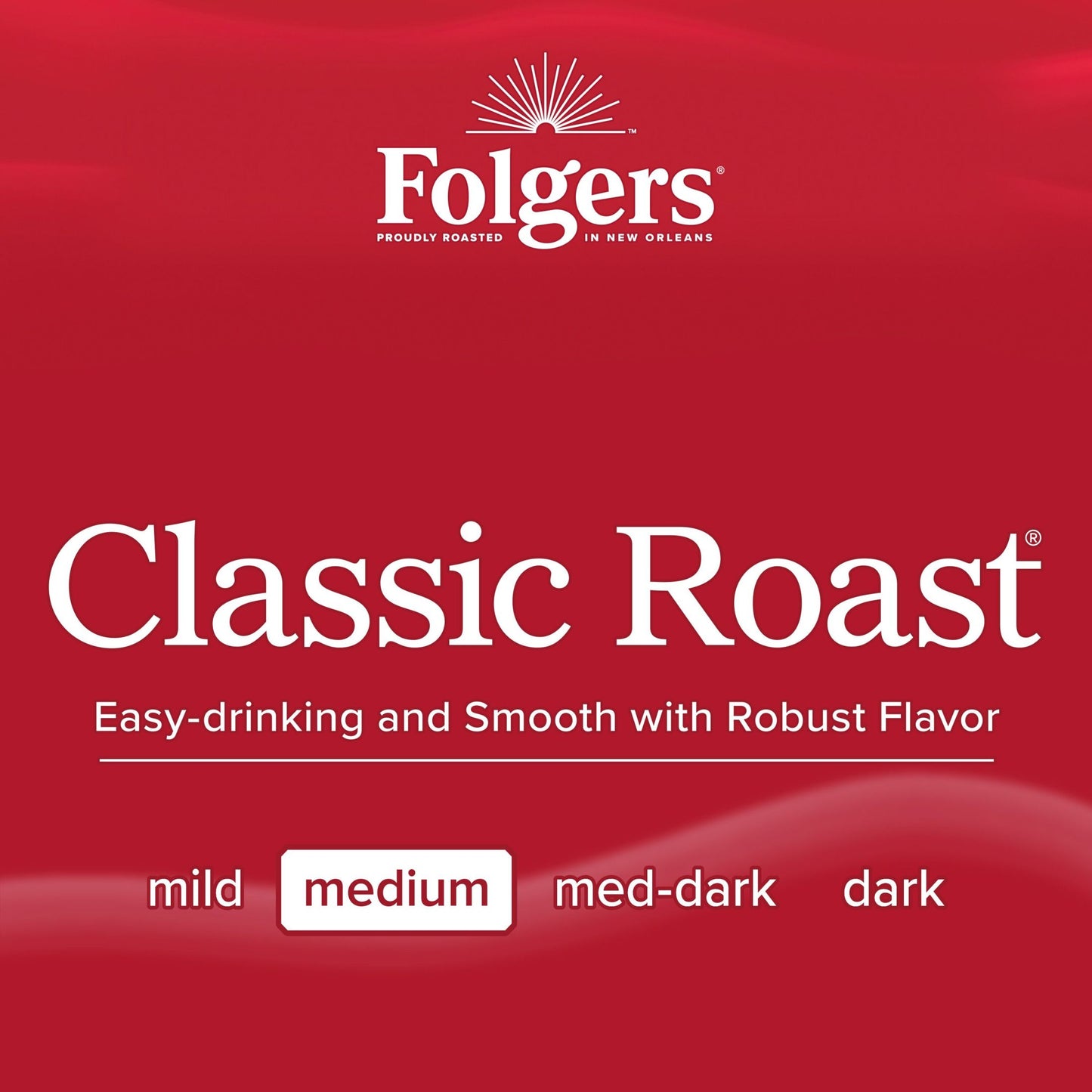 Folgers Classic Roast Instant Coffee, Single Serve Packets