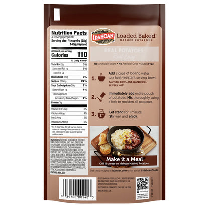 Idahoan® Loaded Baked® Mashed Potatoes, 4 oz