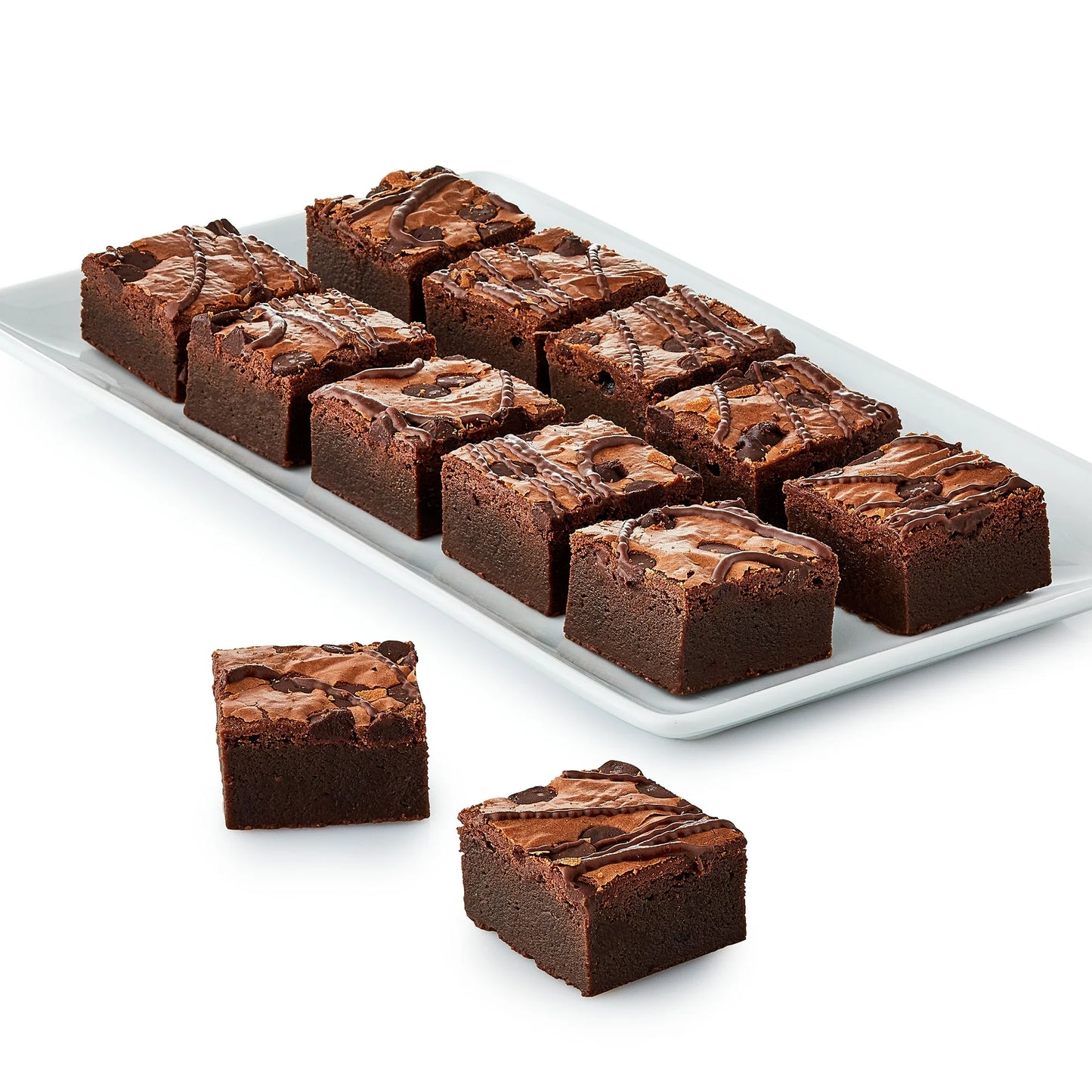 Marketside Bite Sized Ultimate Chocolate Brownies, 13.3 oz, 12 Count