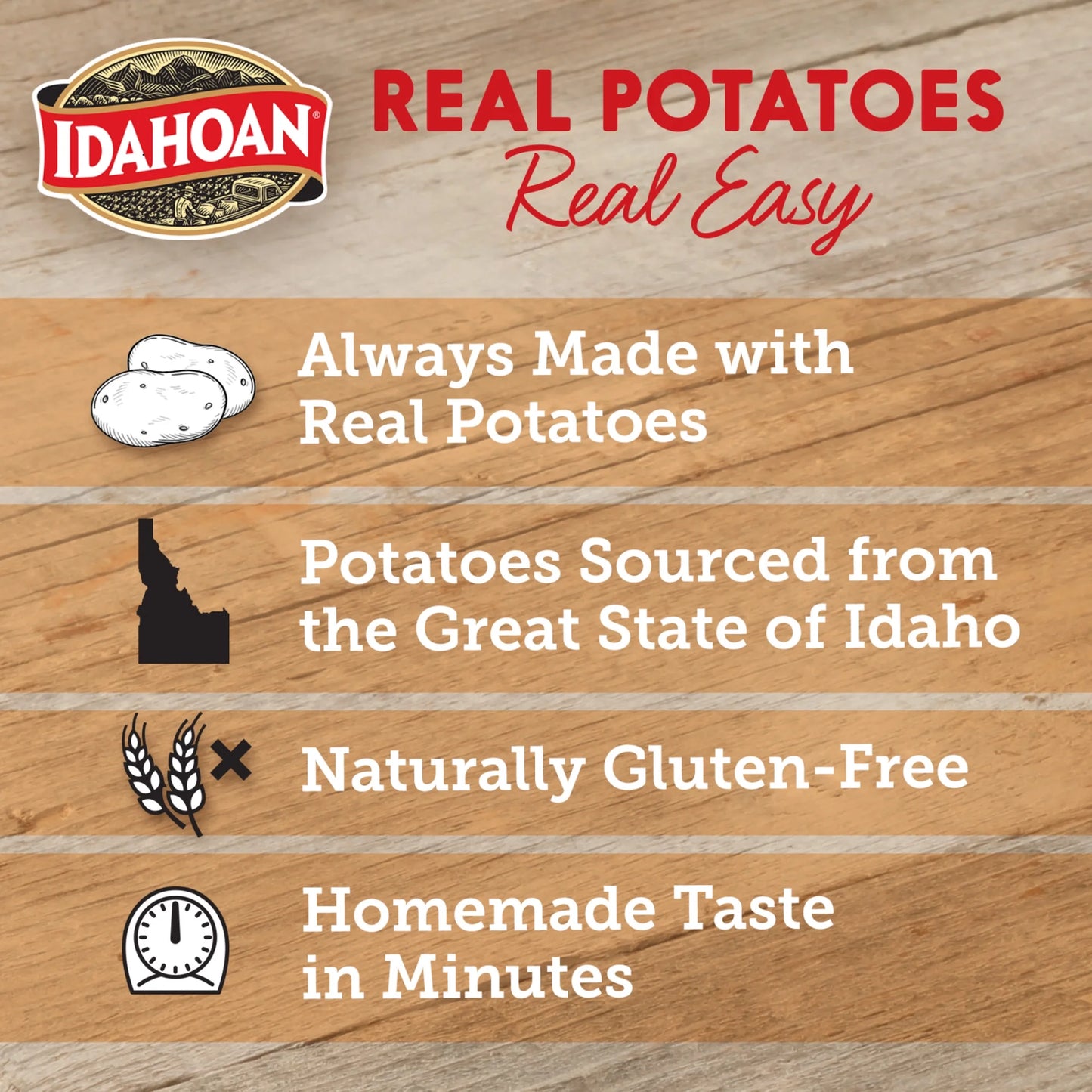 Idahoan® Loaded Baked® Mashed Potatoes, 4 oz