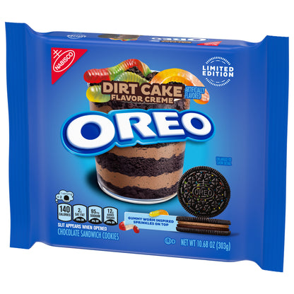 OREO Dirt Cake Chocolate Sandwich Cookies, Limited Edition, 10.68 oz