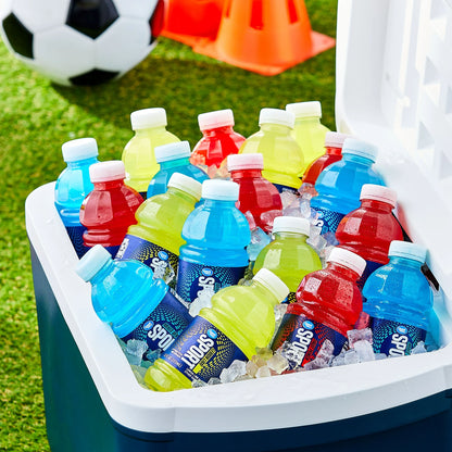 Great Value Sport Hydration Drink, Fruit Punch, Lemon Lime & Mixed Berry, 12 fl oz, 18 Bottles