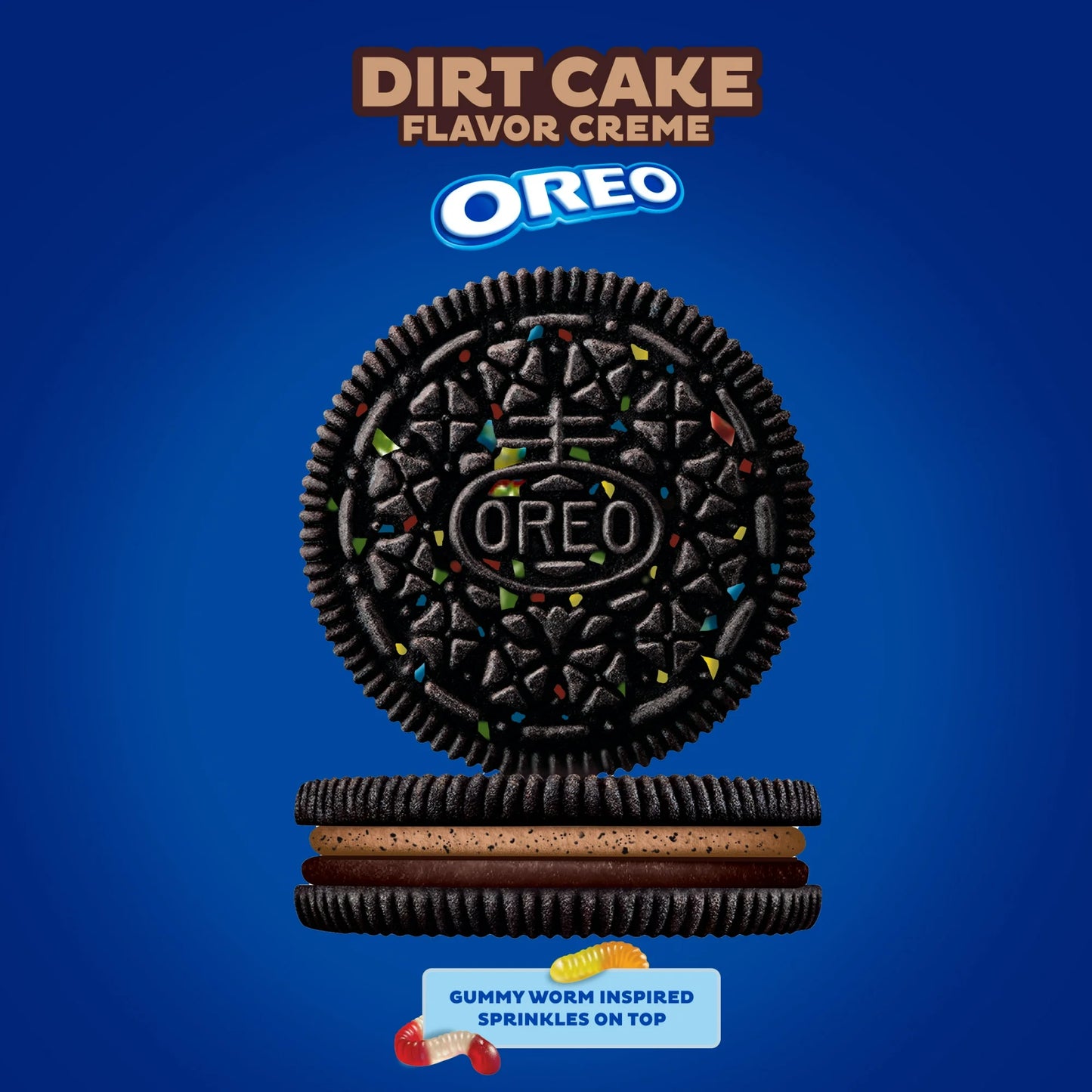 OREO Dirt Cake Chocolate Sandwich Cookies, Limited Edition, 10.68 oz