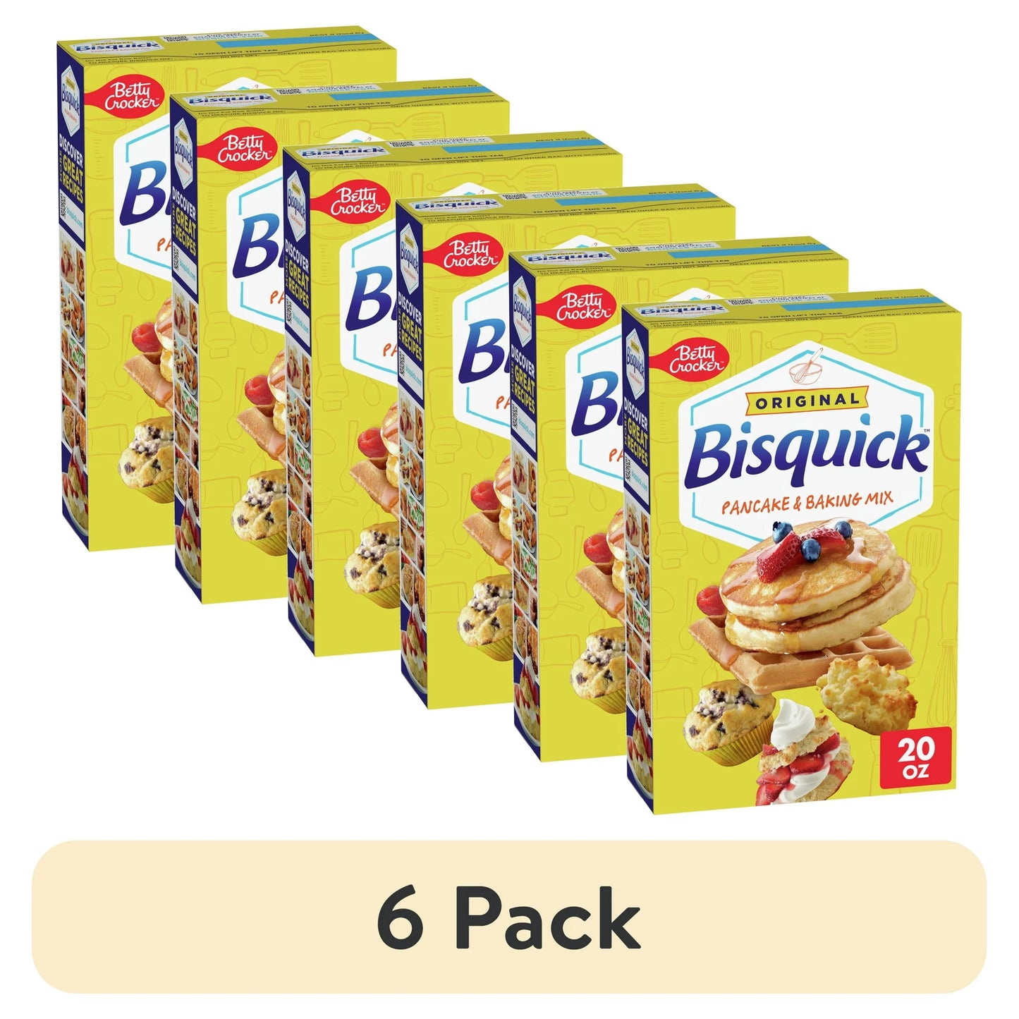 Betty Crocker Bisquick Pancake and Baking Mix, 20 oz