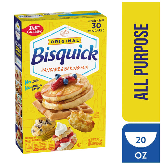 Betty Crocker Bisquick Pancake and Baking Mix, 20 oz