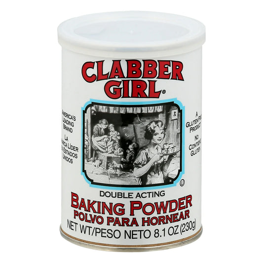 Clabber Girl, Gluten-Free, Double Acting Baking Powder, 8.1 oz