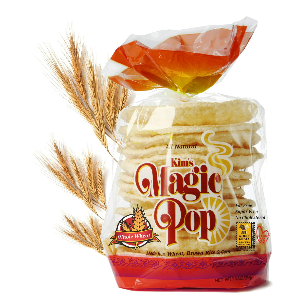 Magic Pops Rice Cakes Kim's Magic Pop Freshly Popped Rice Cakes | Keto, Vegan | Whole Wheat ...