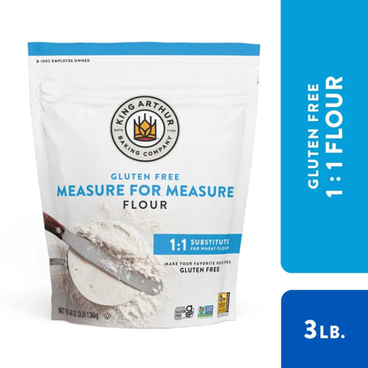 King Arthur Flour Measure 4 Measure Gluten Free Flour, 3lb.