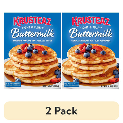 Krusteaz® Light & Fluffy Buttermilk Complete Pancake Mix 32 oz. Box