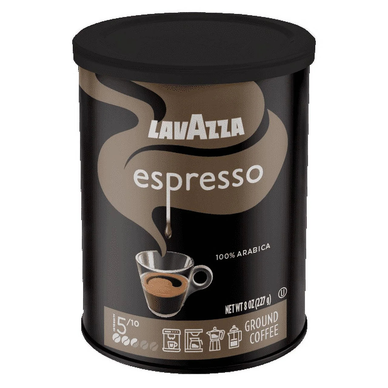 Lavazza Espresso Ground Coffee, 8 oz Can