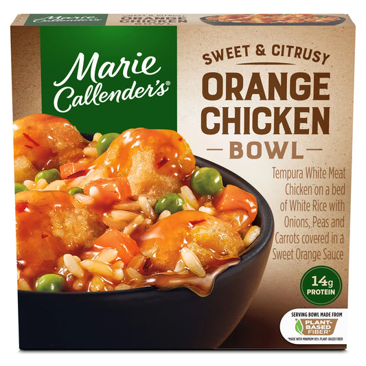 Marie Callender's Sweet & Citrusy Orange Chicken Bowl, Frozen Meal, 11 oz (frozen)