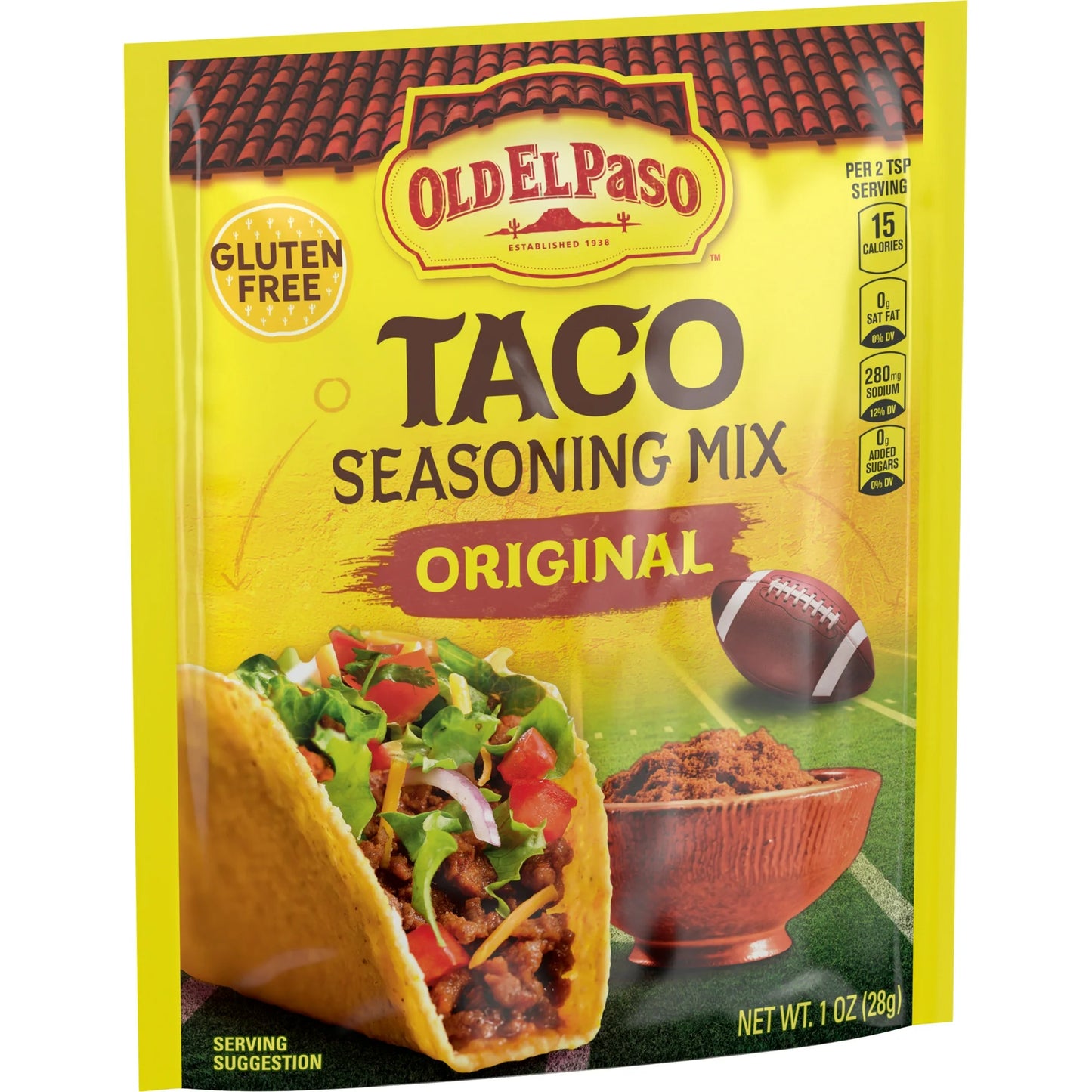 Old El Paso Taco Seasoning Mix, Original Flavor, 1 oz.