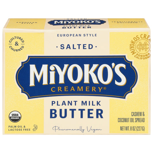 Salted European Style Plant Milk Butter