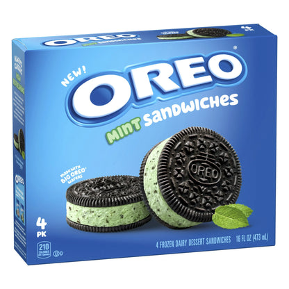 OREO Mint Sandwiches, 4 counnt