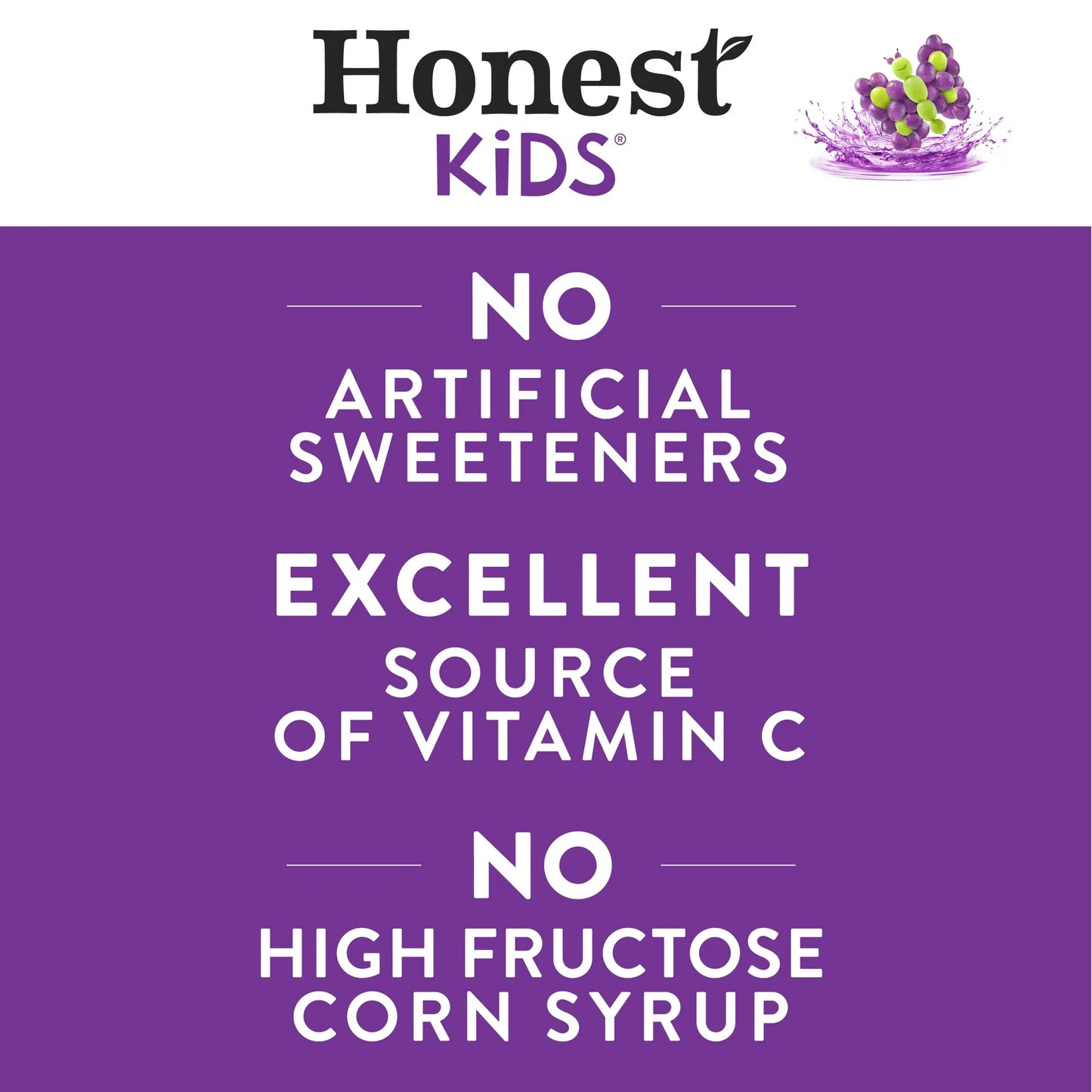 Honest Kids Goodness Grapeness Cartons, 6 fl oz, 8 Pack