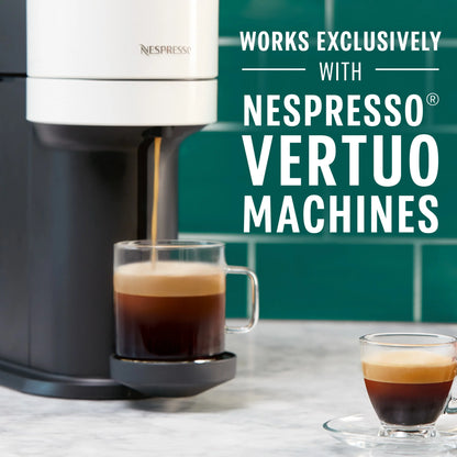 Starbucks by Nespresso Vertuo Line Pods, Medium Roast Coffee, Holiday Blend, 8 Count