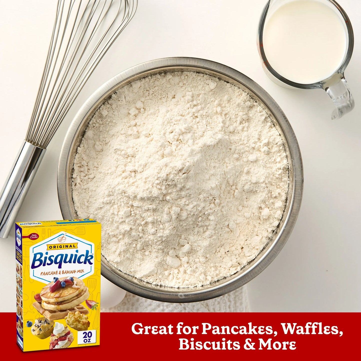 Betty Crocker Bisquick Pancake and Baking Mix, 20 oz