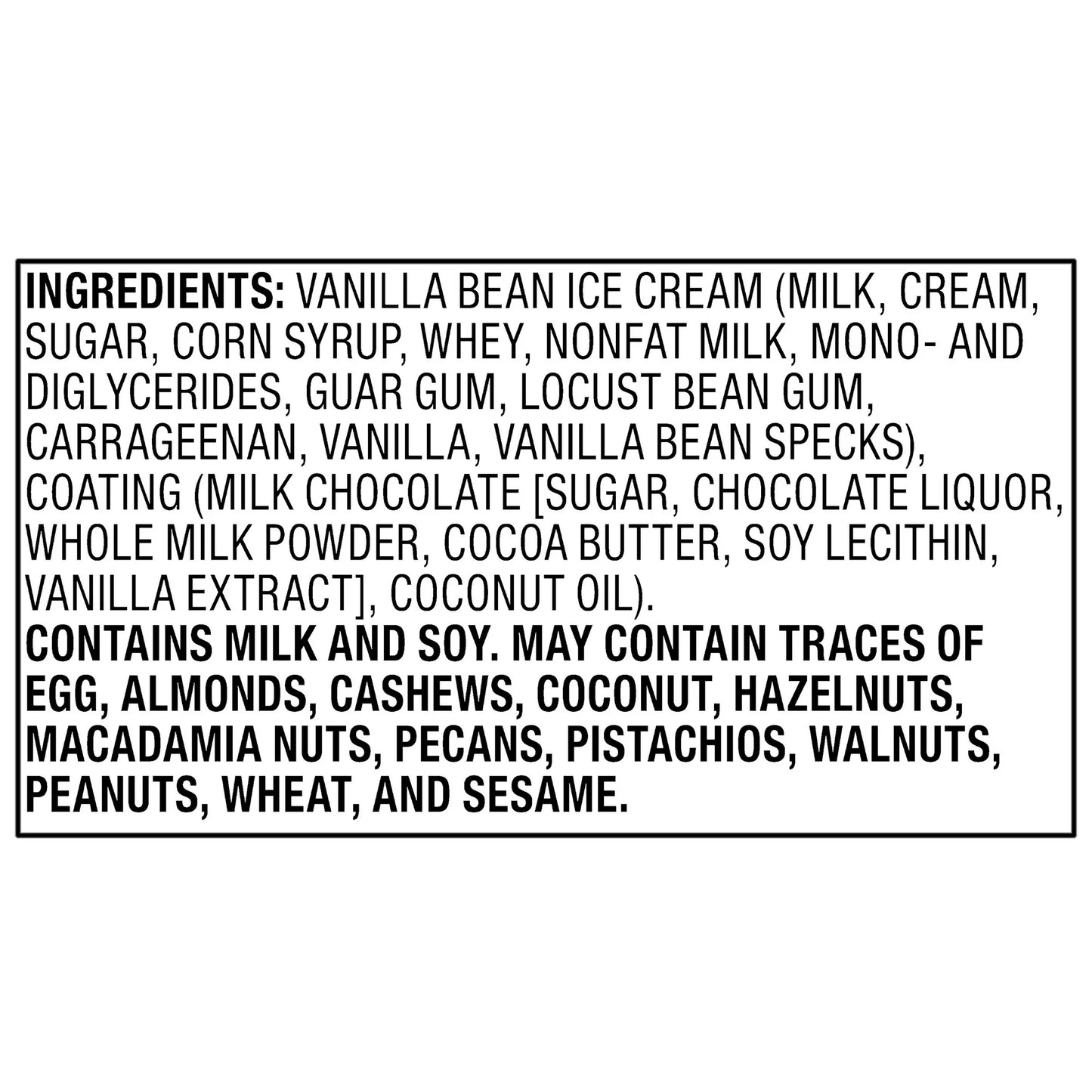 bettergoods Milk Chocolate Dipped Vanilla Bean Ice Cream Bars, 3 fl oz, 3 Count